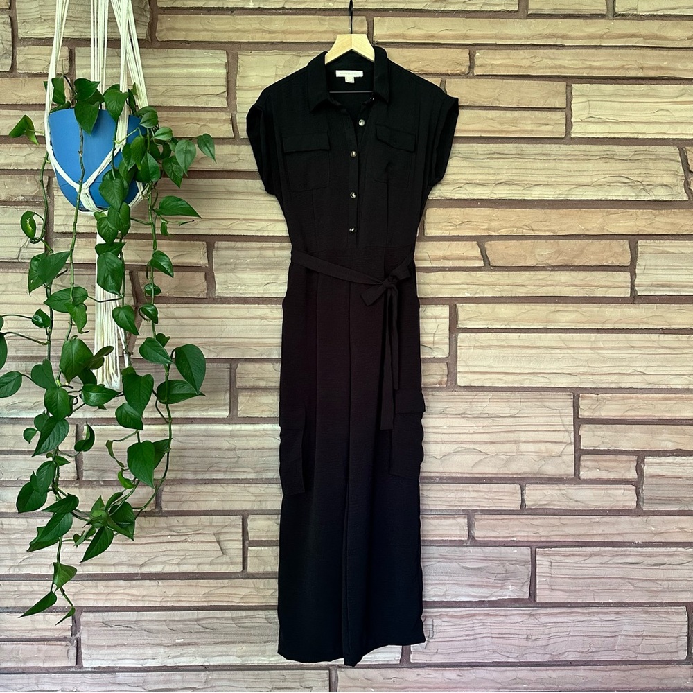 Monteau Los Angeles Black Jumpsuit